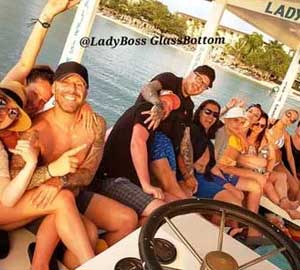 LadyBoss Glass Bottom Boat