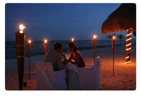 candlelit infused dinner